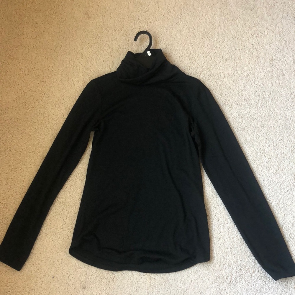 black turtleneck